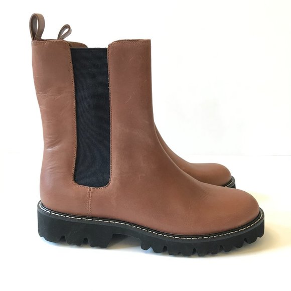 NEW JCrew Gwen Chelsea Boots Booties Womens 6 7.5 8 8.5 9 9.5 10.5 11 Brown - Picture 2 of 10